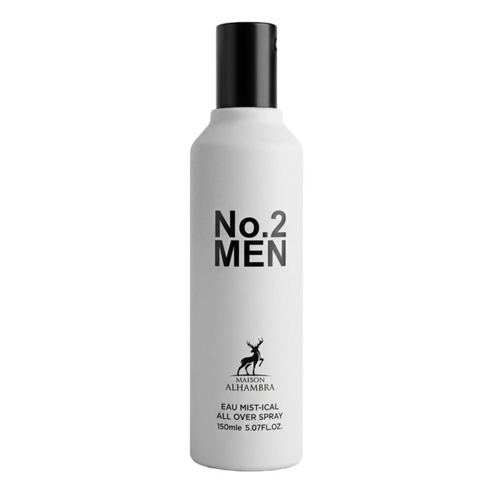 Maison Alhambra No. 2 All Over Spray for Men 5.7 oz / 150 ml - New